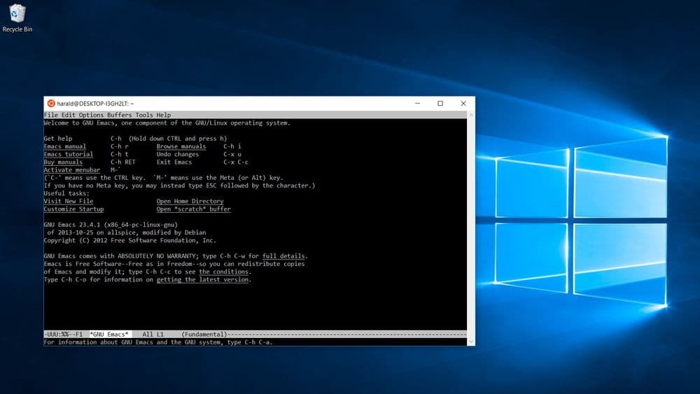 Na Kan Du Kjore Linux Programmer I Windows 10 Sporsmalet Er Om Du Bor Digi No